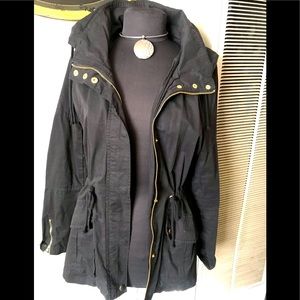 Love Tree Black Light weight Woman’s Jacket Size Small